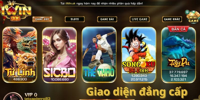 cổng game iwin club đổi thưởng